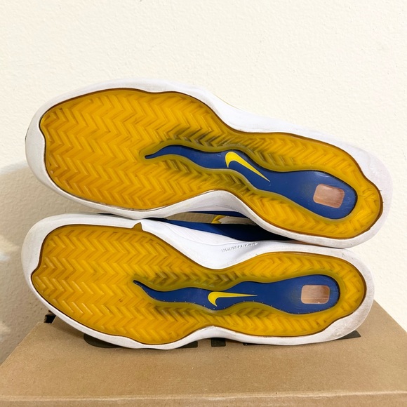 Nike Air Bakin Golden State Warriors Size 11 316383-402 2014 - Picture 7 of 10